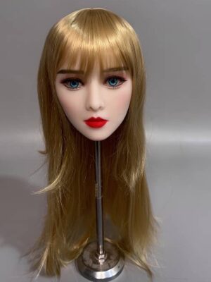 chloe premium extra silicone sex doll heads