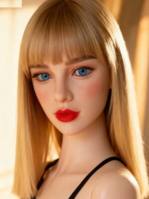 chloe premium extra silicone sex doll heads