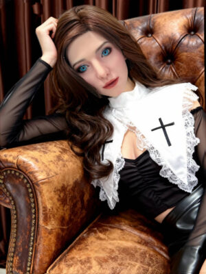 161cm (5ft3) vanessa premium silicone sex doll head & body