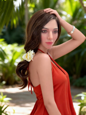 custom silicone sex doll head:luna